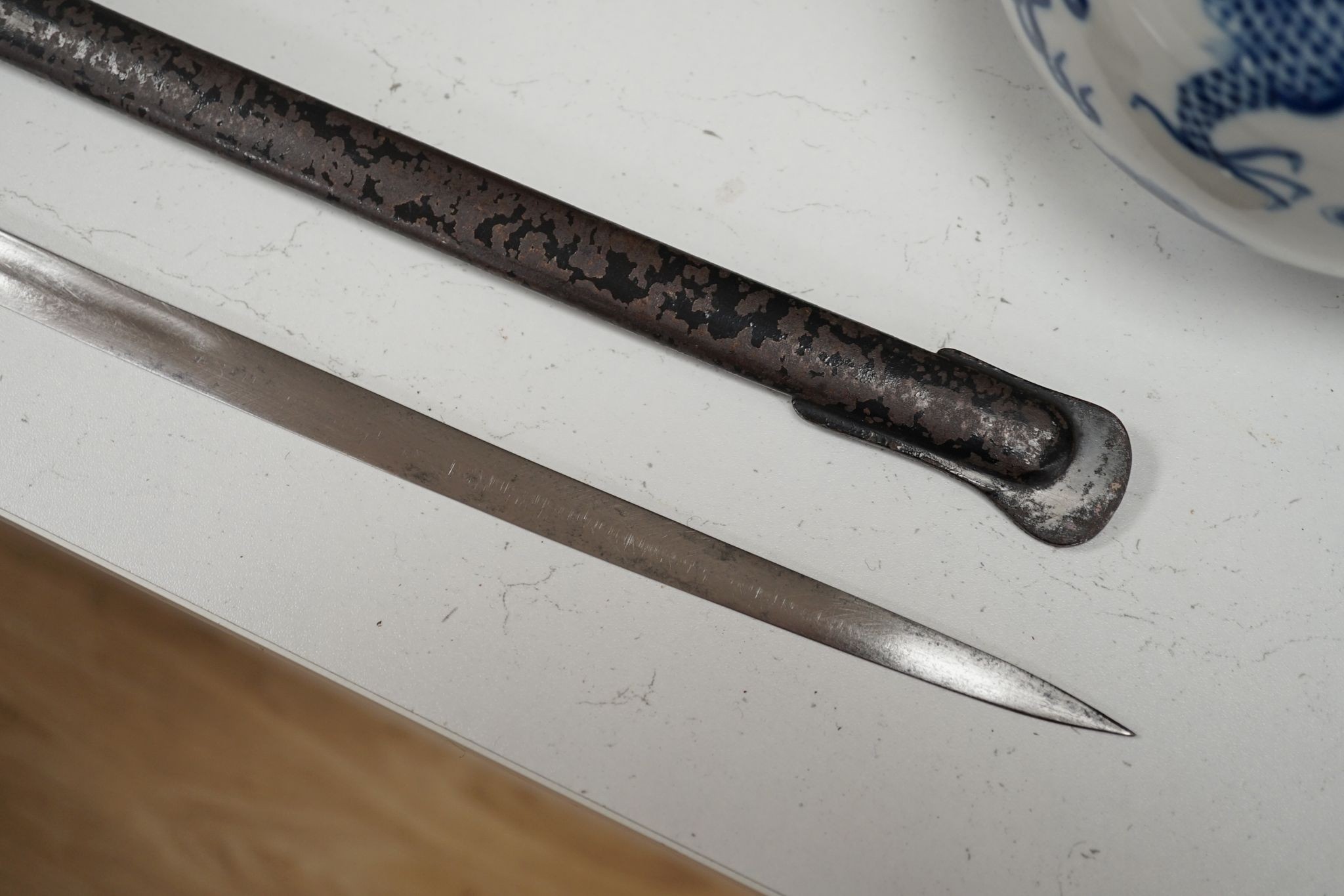 A German WWII army officer's sword, maker Alcoso